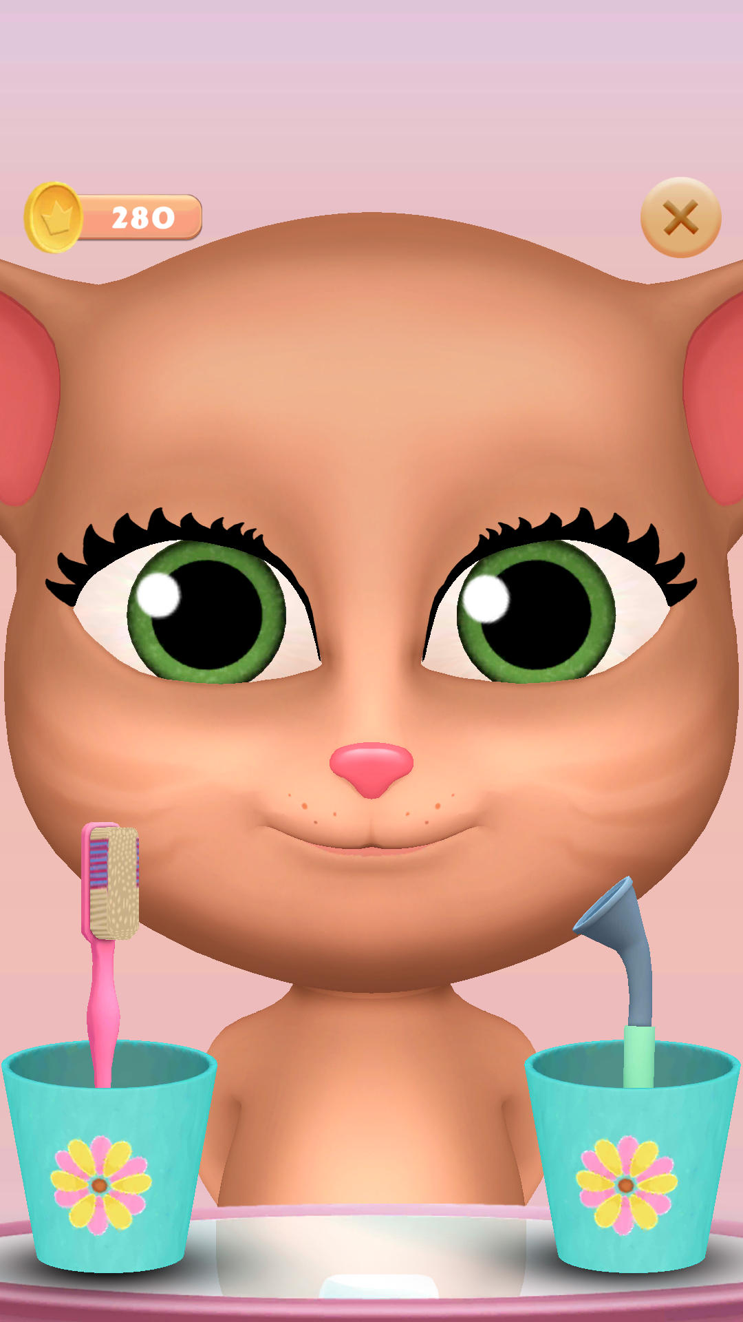 اسکرین شات 5 بازی My Talking Cat Inna