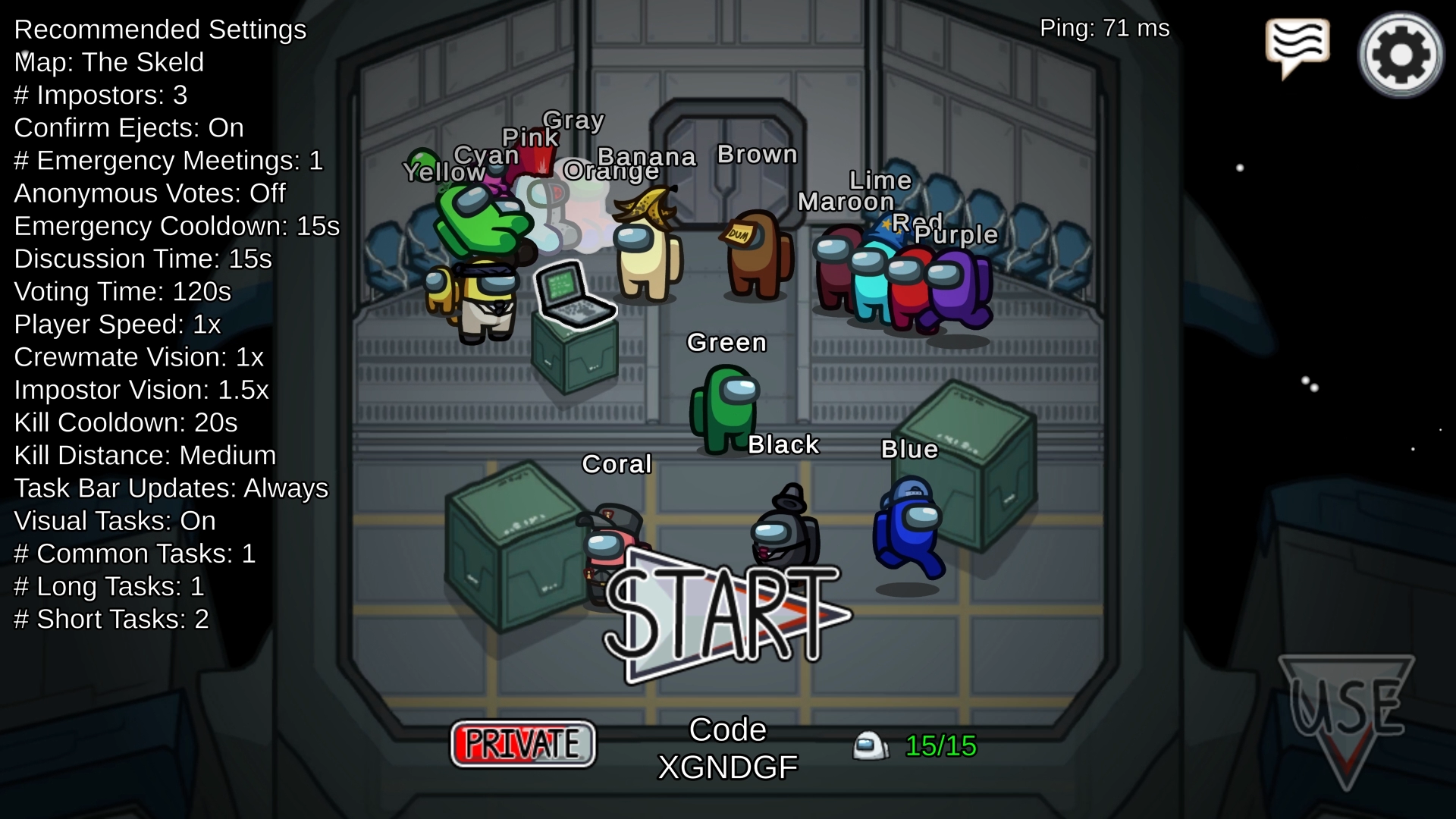 اسکرین شات 3 بازی among us