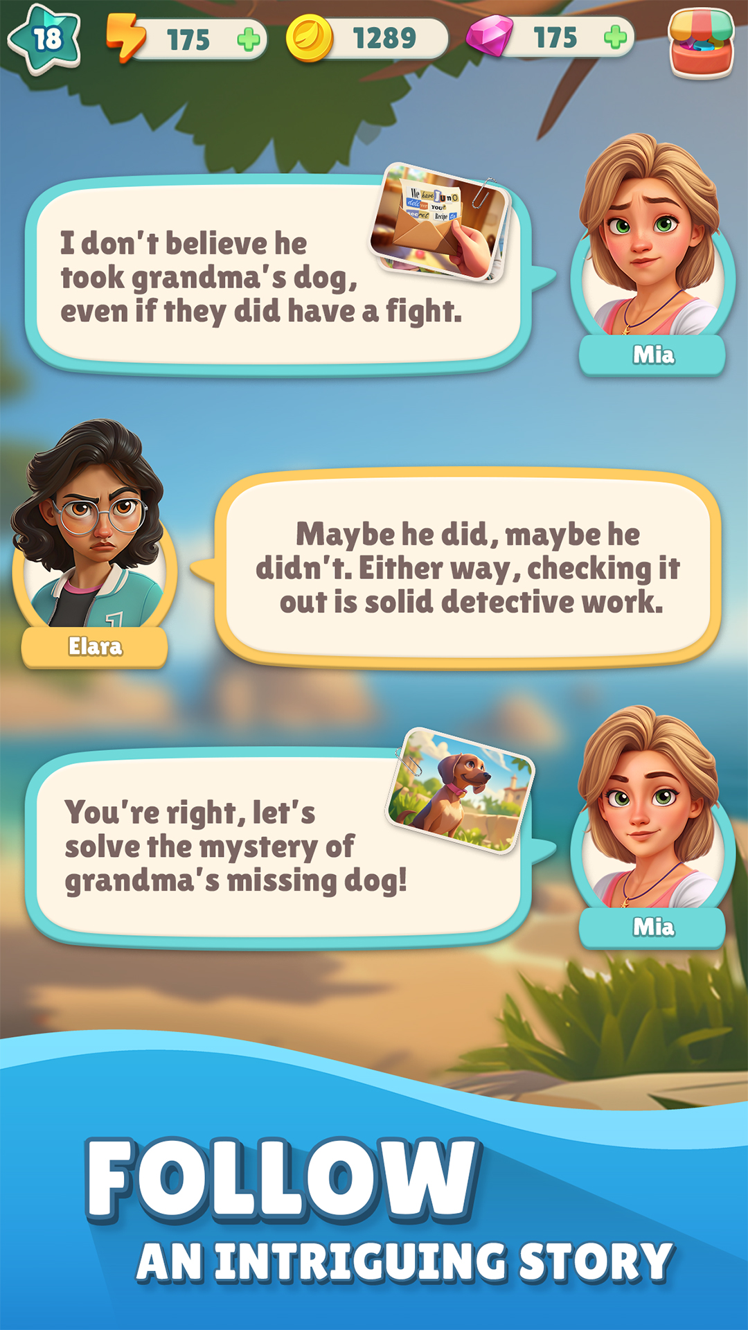 اسکرین شات 5 بازی Cozy Coast: Merge Adventure