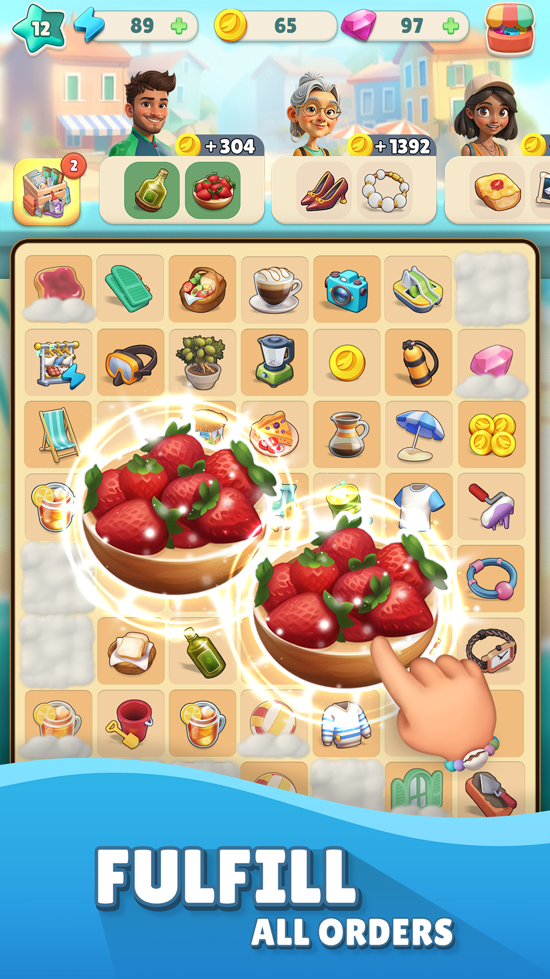 اسکرین شات 3 بازی Cozy Coast: Merge Adventure