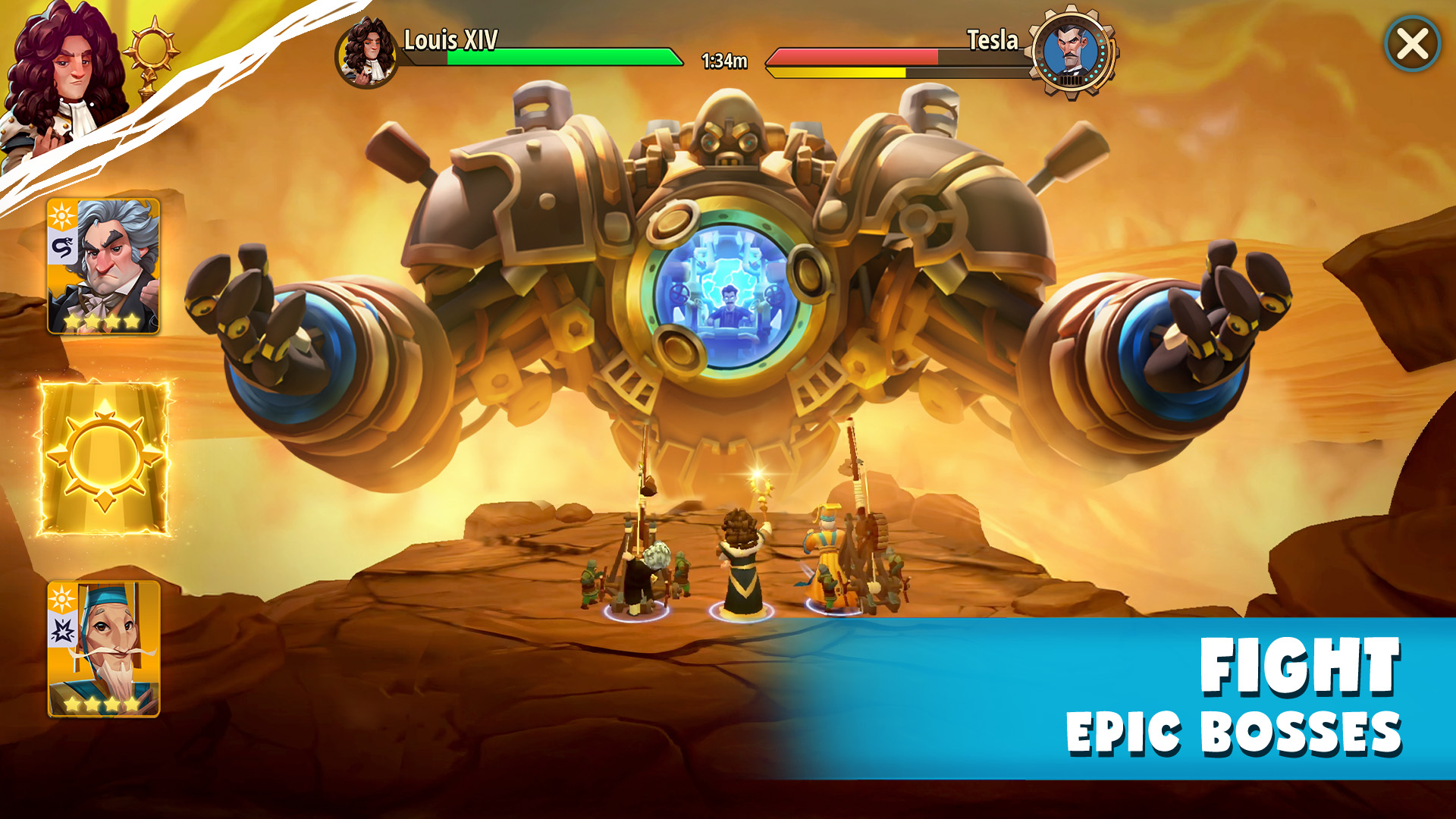 اسکرین شات 4 بازی Heroes of History: Epic Empire