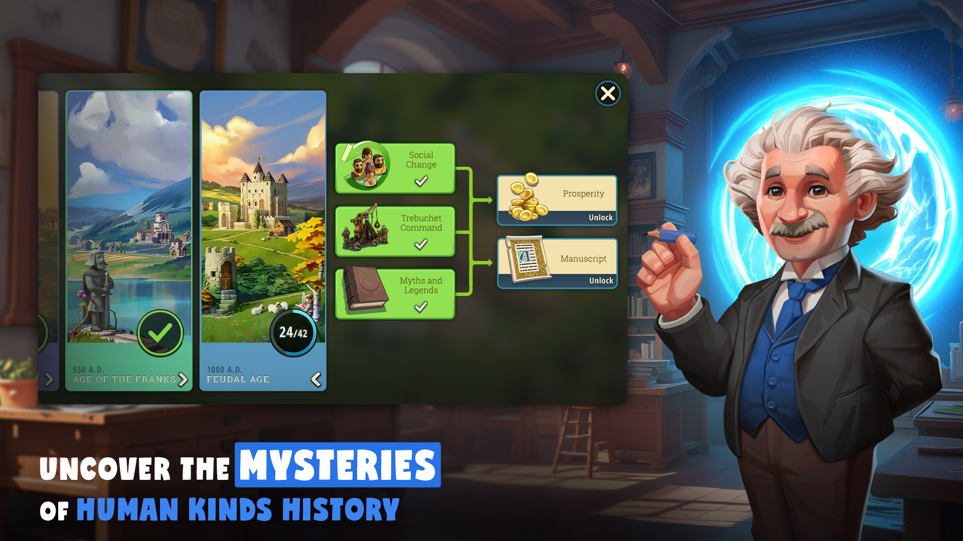 اسکرین شات 5 بازی Heroes of History: Epic Empire