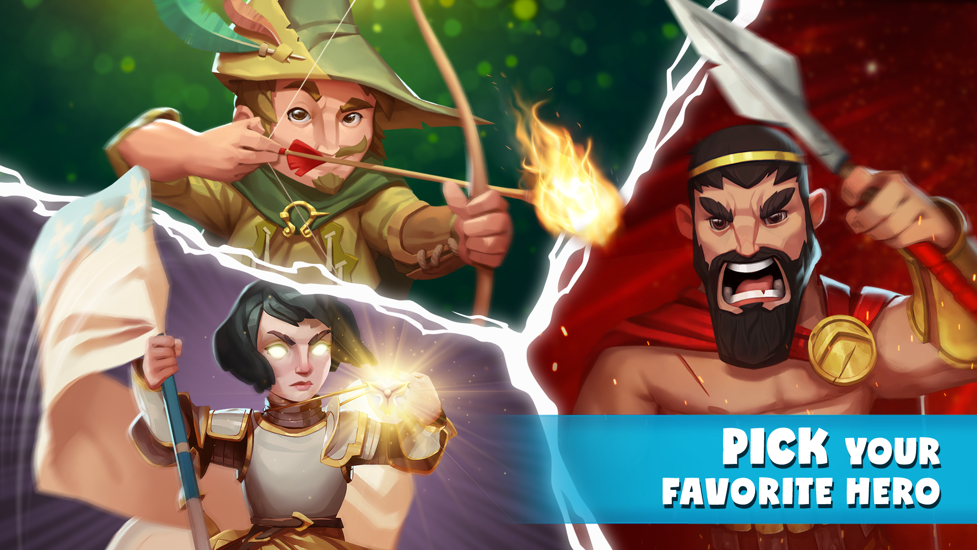 اسکرین شات 3 بازی Heroes of History: Epic Empire