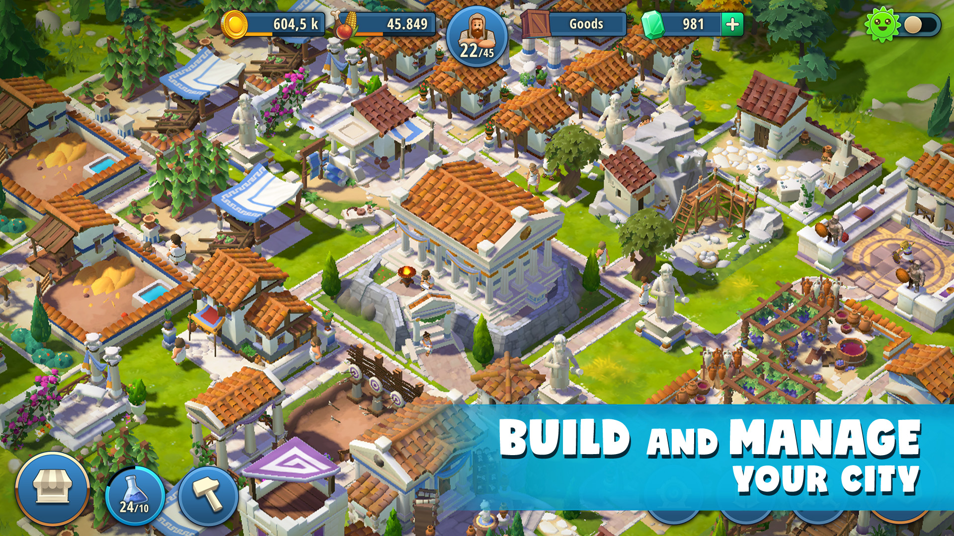 اسکرین شات 1 بازی Heroes of History: Epic Empire