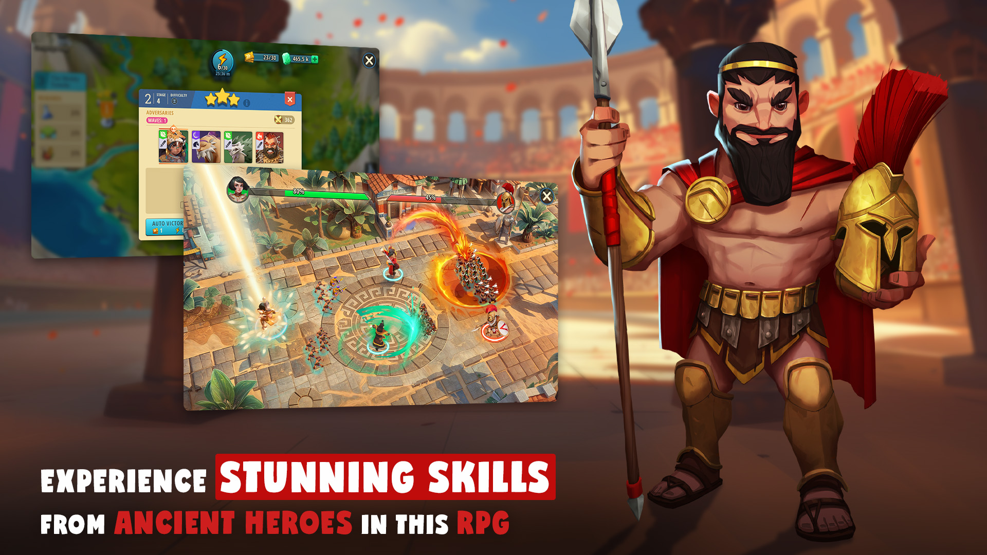 اسکرین شات 3 بازی Heroes of History: Epic Empire