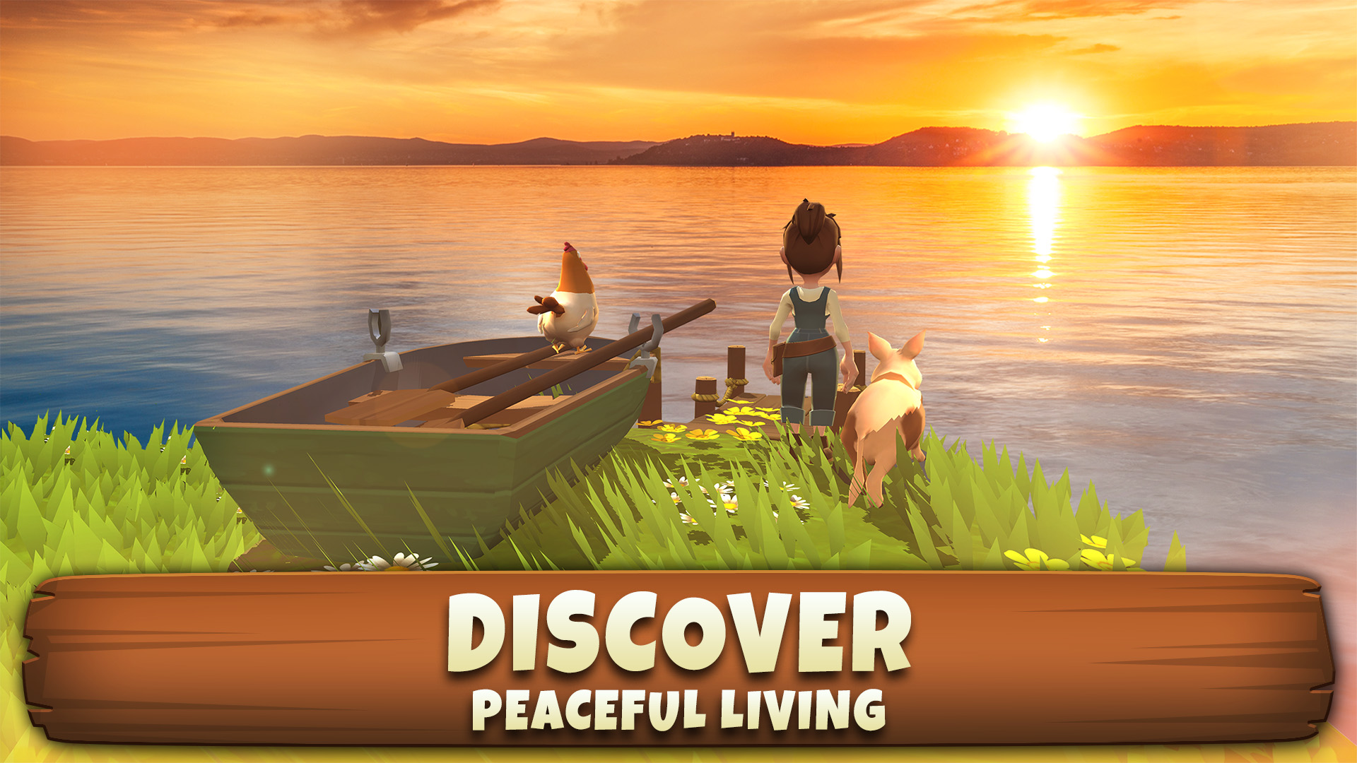 اسکرین شات 4 بازی Sunrise Village: Farm Game