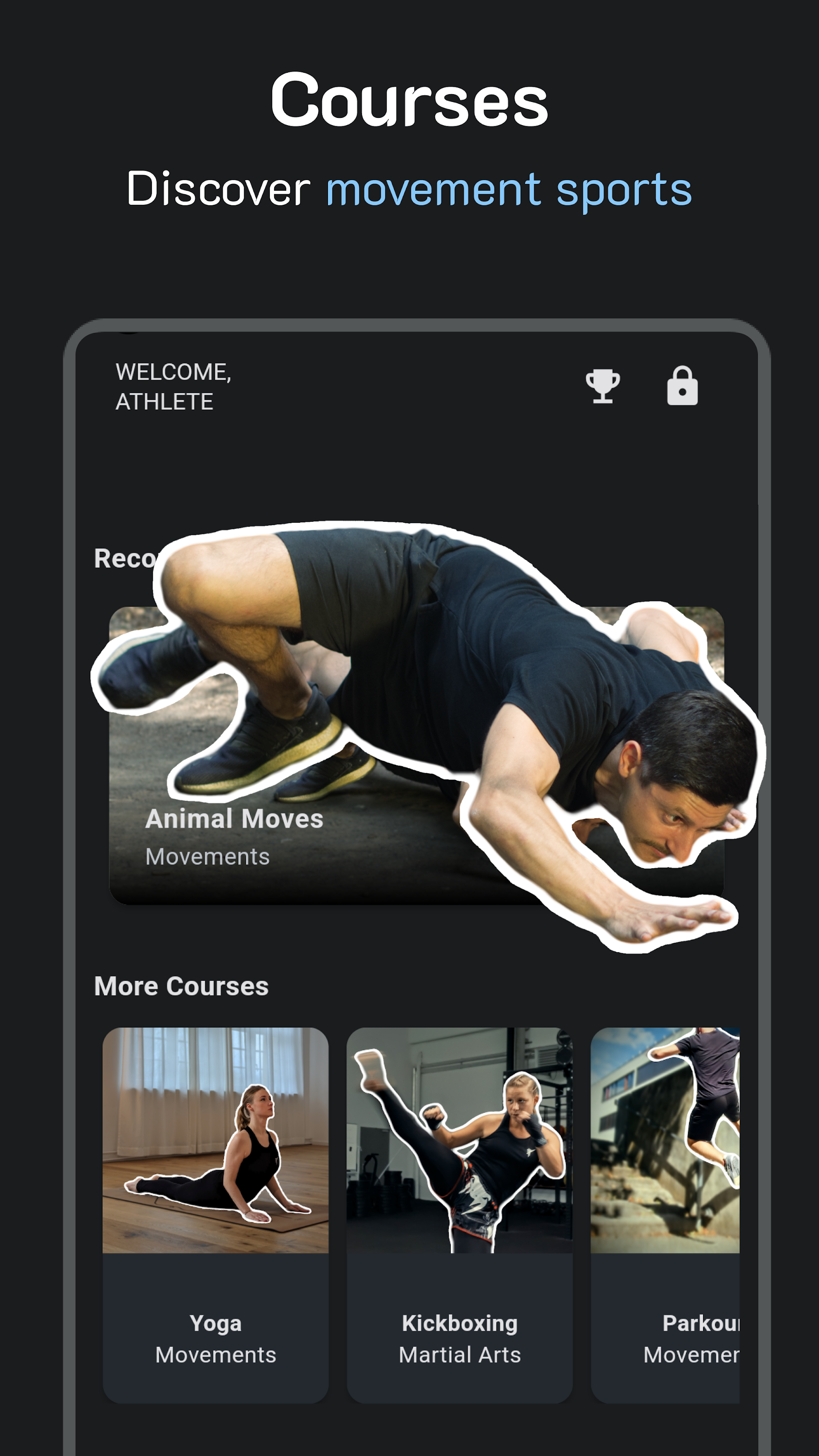 اسکرین شات 1 برنامه Thenics Flow: Movement Coach