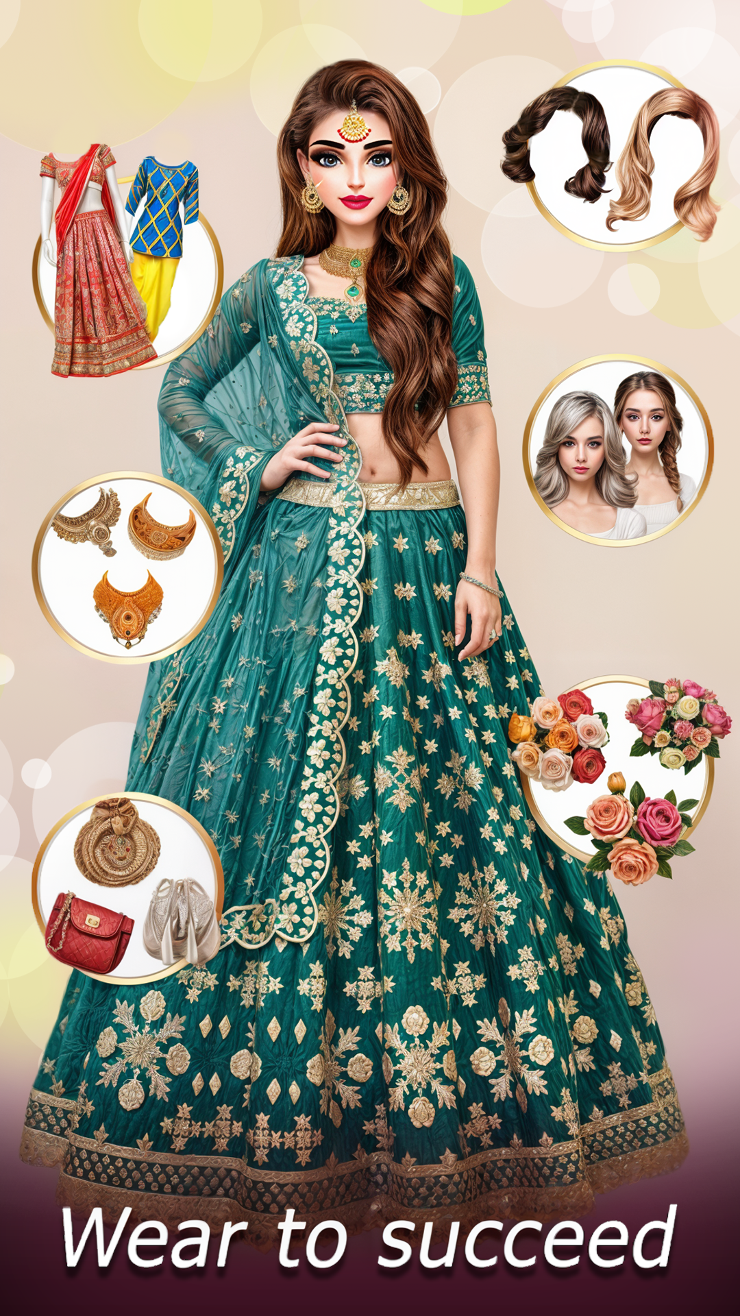 اسکرین شات 4 بازی Doll Dress up Games: Makeover