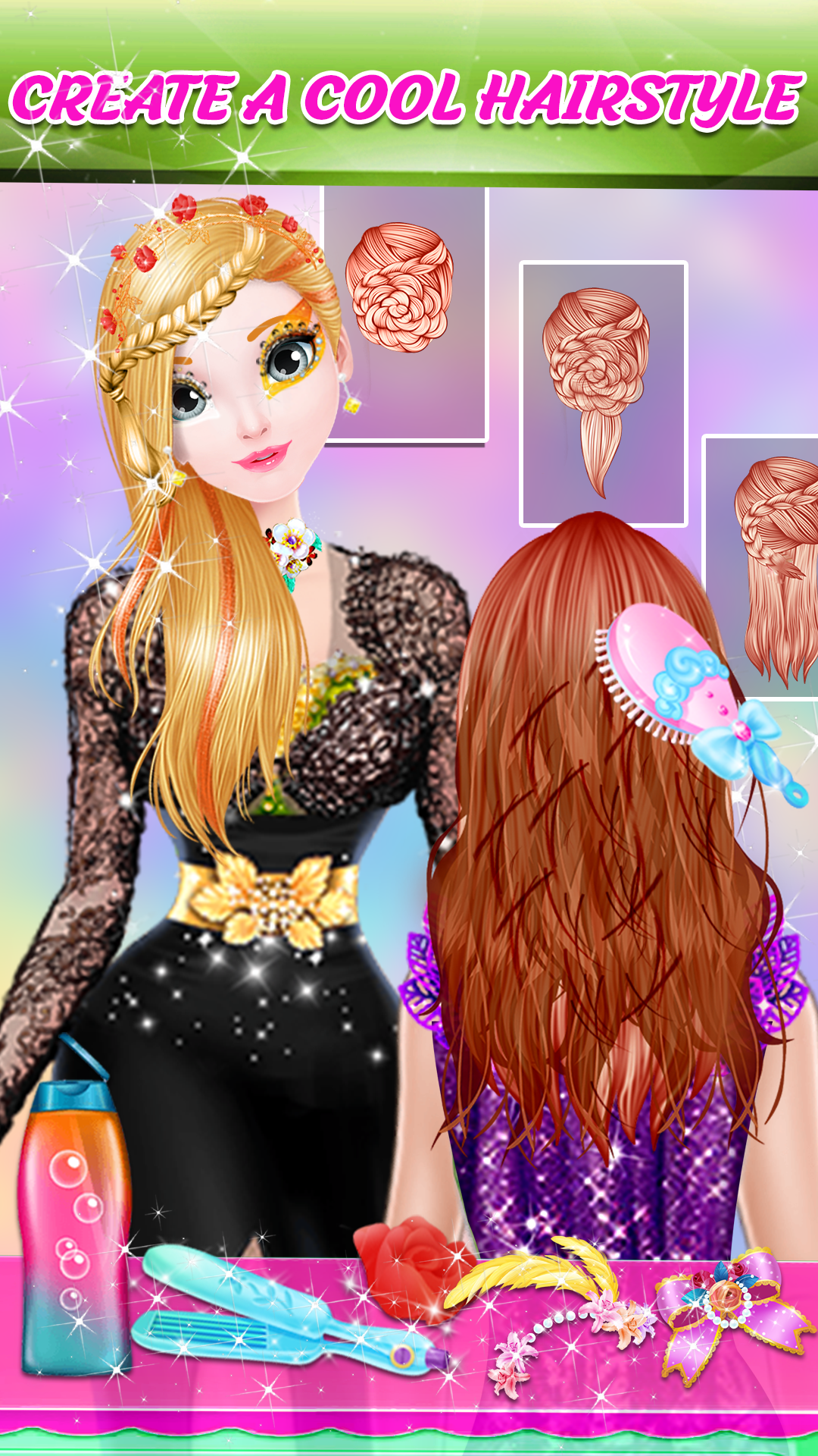 اسکرین شات 5 بازی Makeover Dress Up Story Games