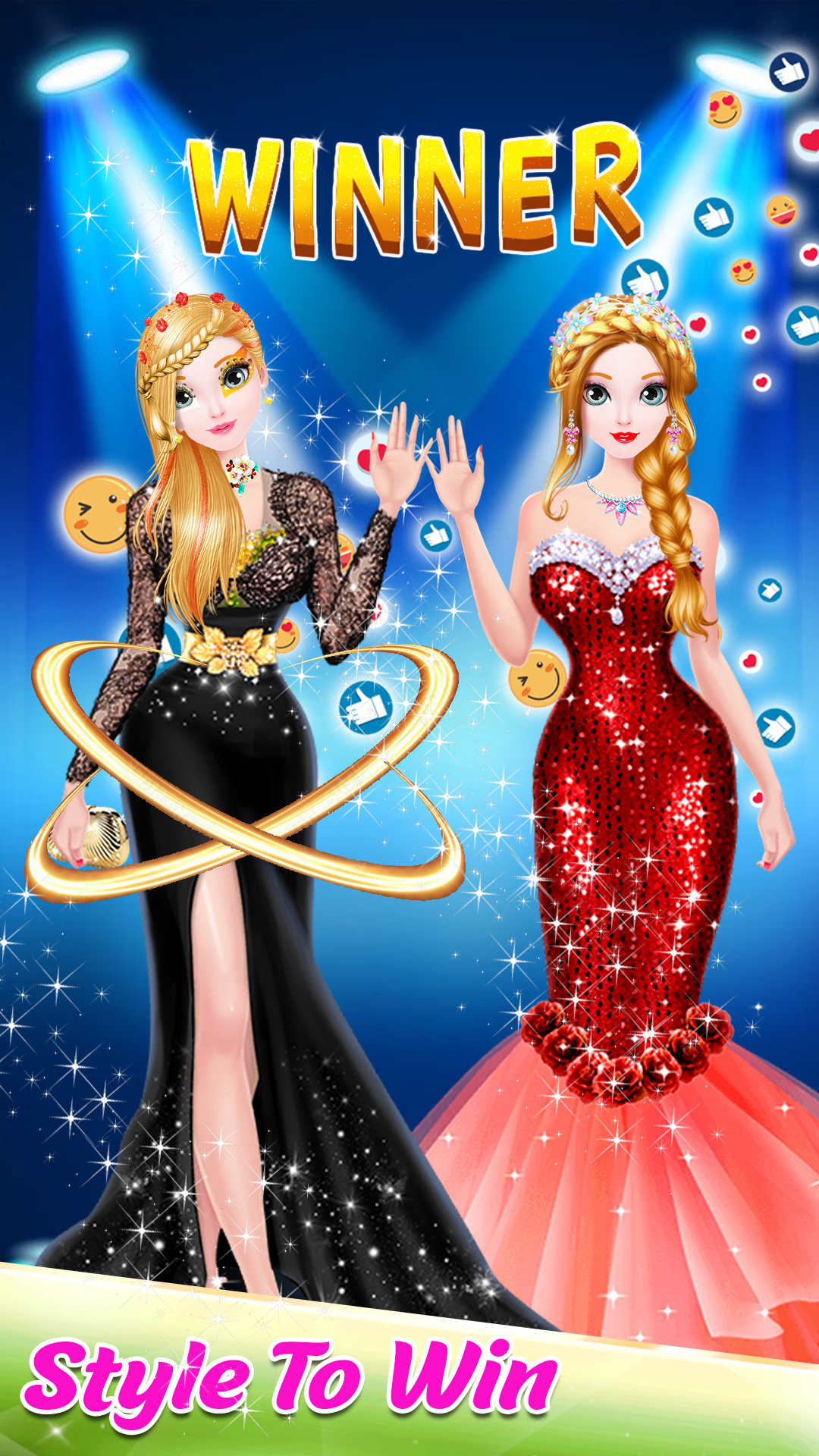 اسکرین شات 4 بازی Makeover Dress Up Story Games