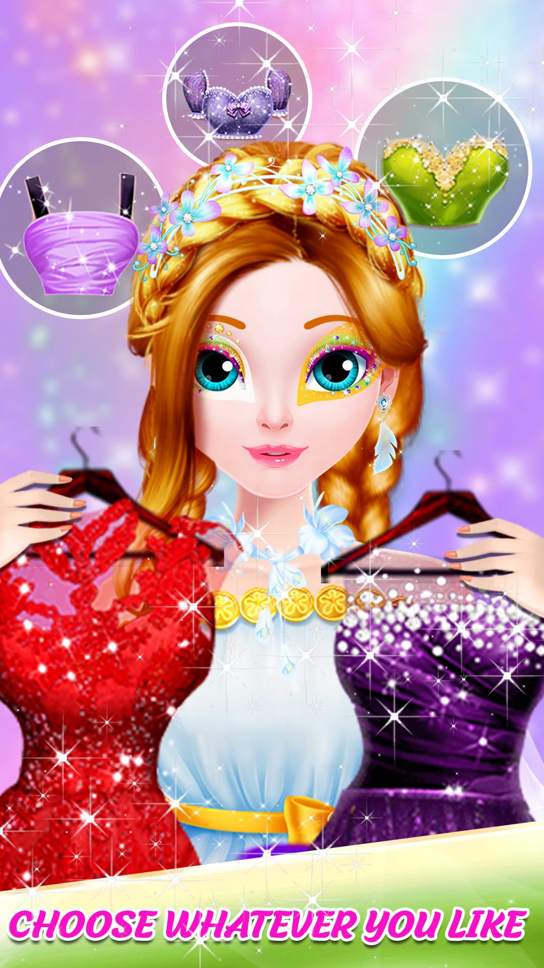 اسکرین شات 6 بازی Makeover Dress Up Story Games