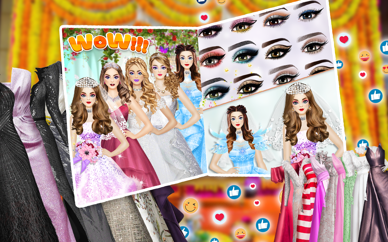 اسکرین شات 8 بازی Indian Wedding Makeup Games