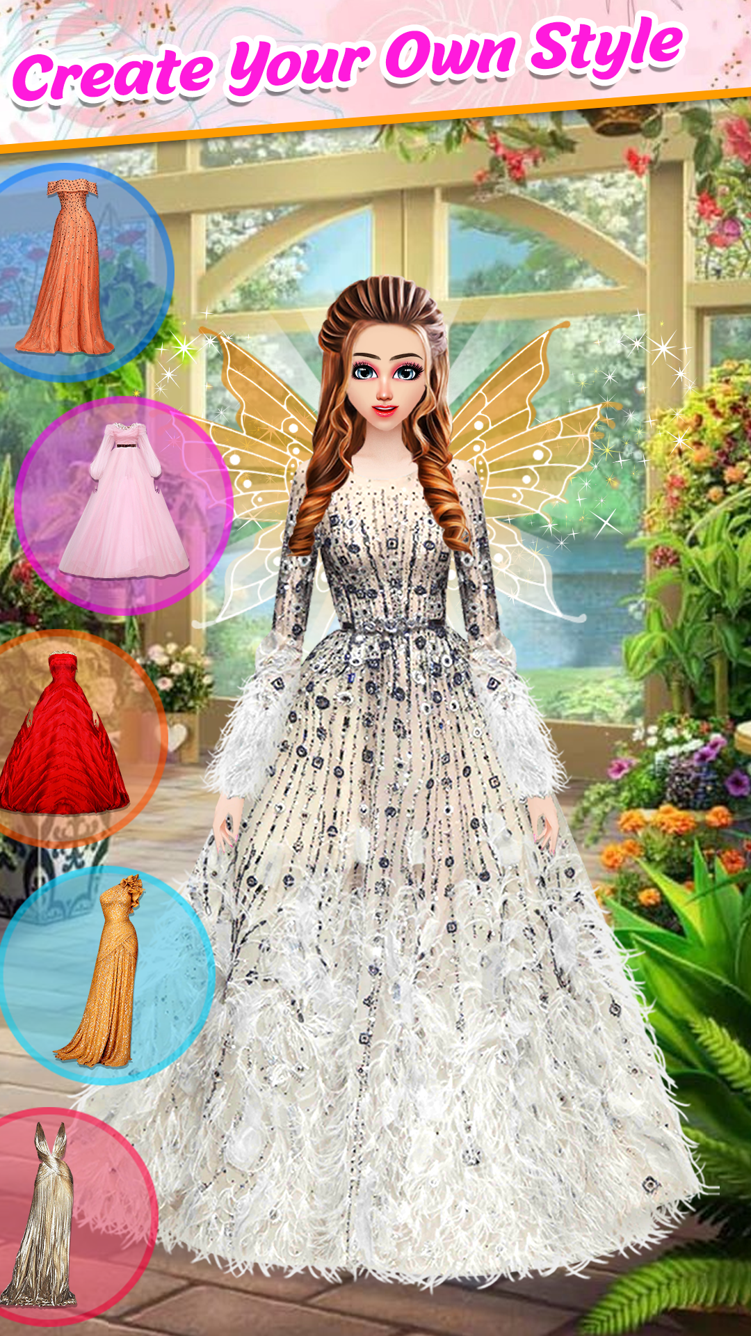 اسکرین شات 2 بازی Makeup Game: Girl Dressup Game