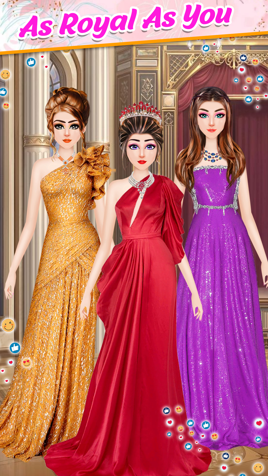 اسکرین شات 4 بازی Makeup Game: Girl Dressup Game