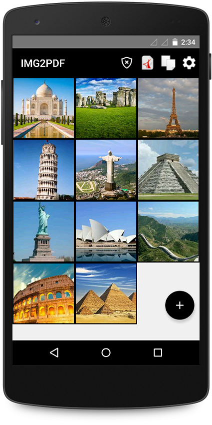 اسکرین شات 3 برنامه Photo to PDF - PDF Maker