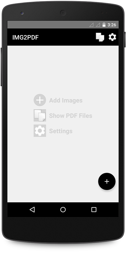 اسکرین شات 1 برنامه Photo to PDF - PDF Maker