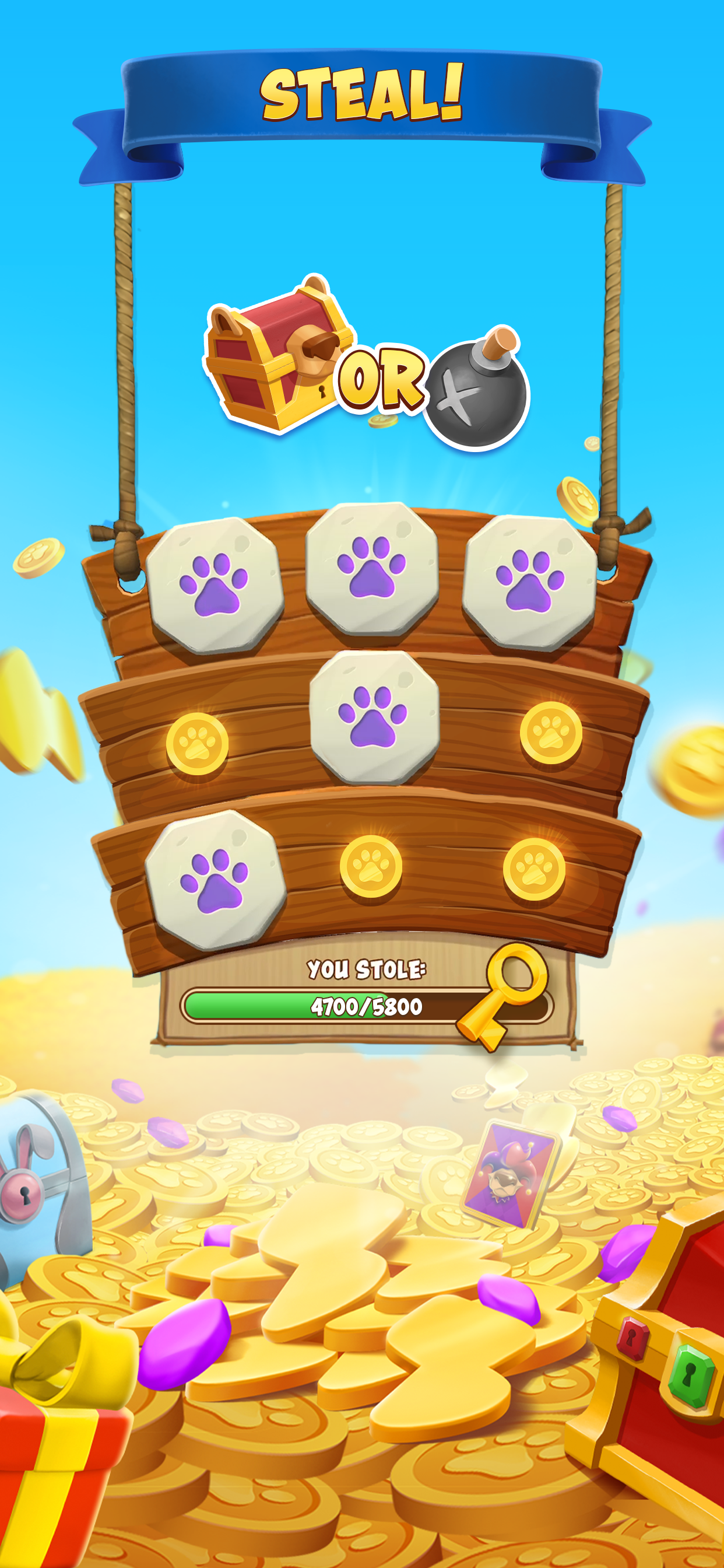 اسکرین شات 4 بازی Animals & Coins: Animal Run