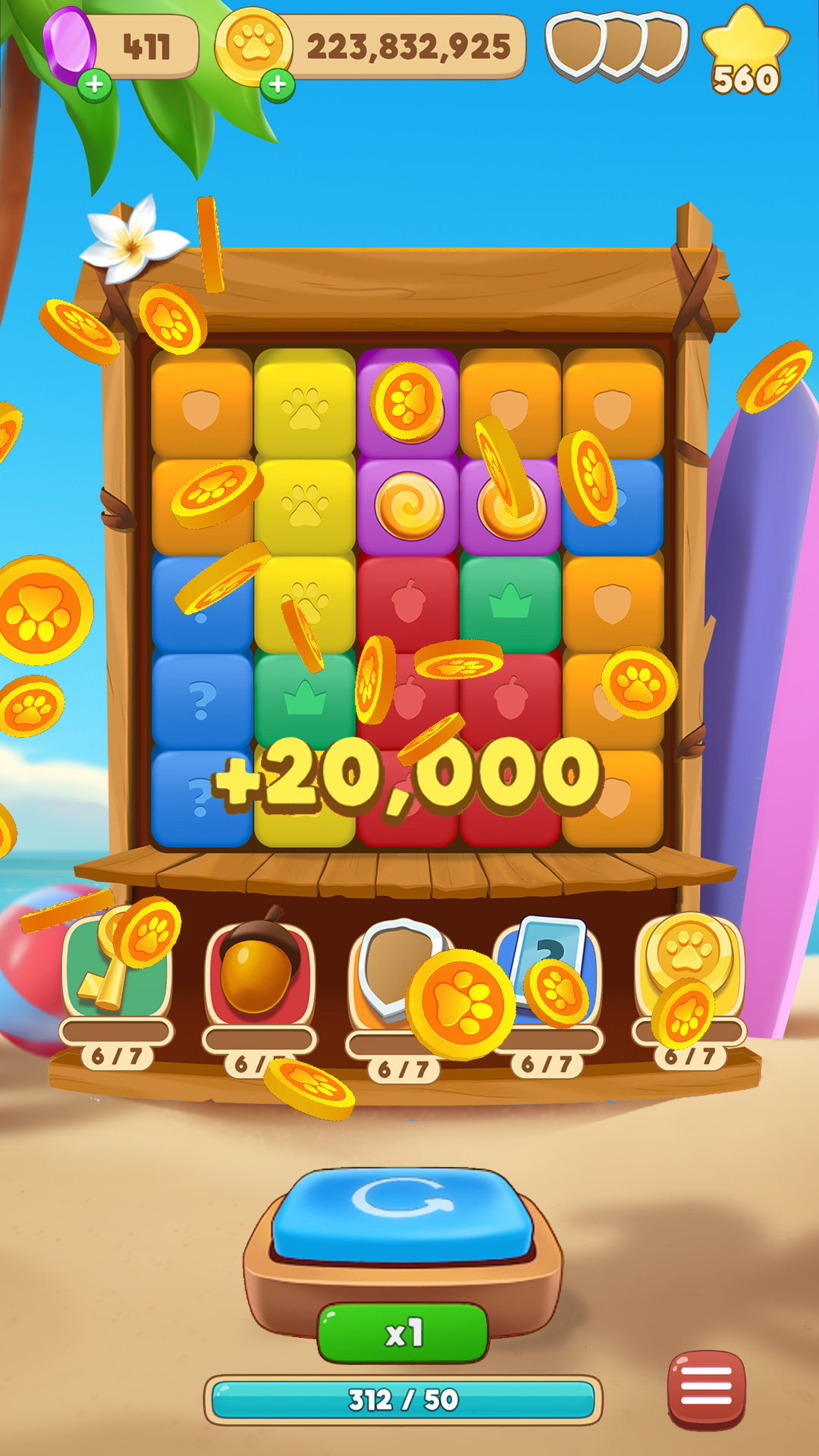 اسکرین شات 2 بازی Tiles Of Fortune™️