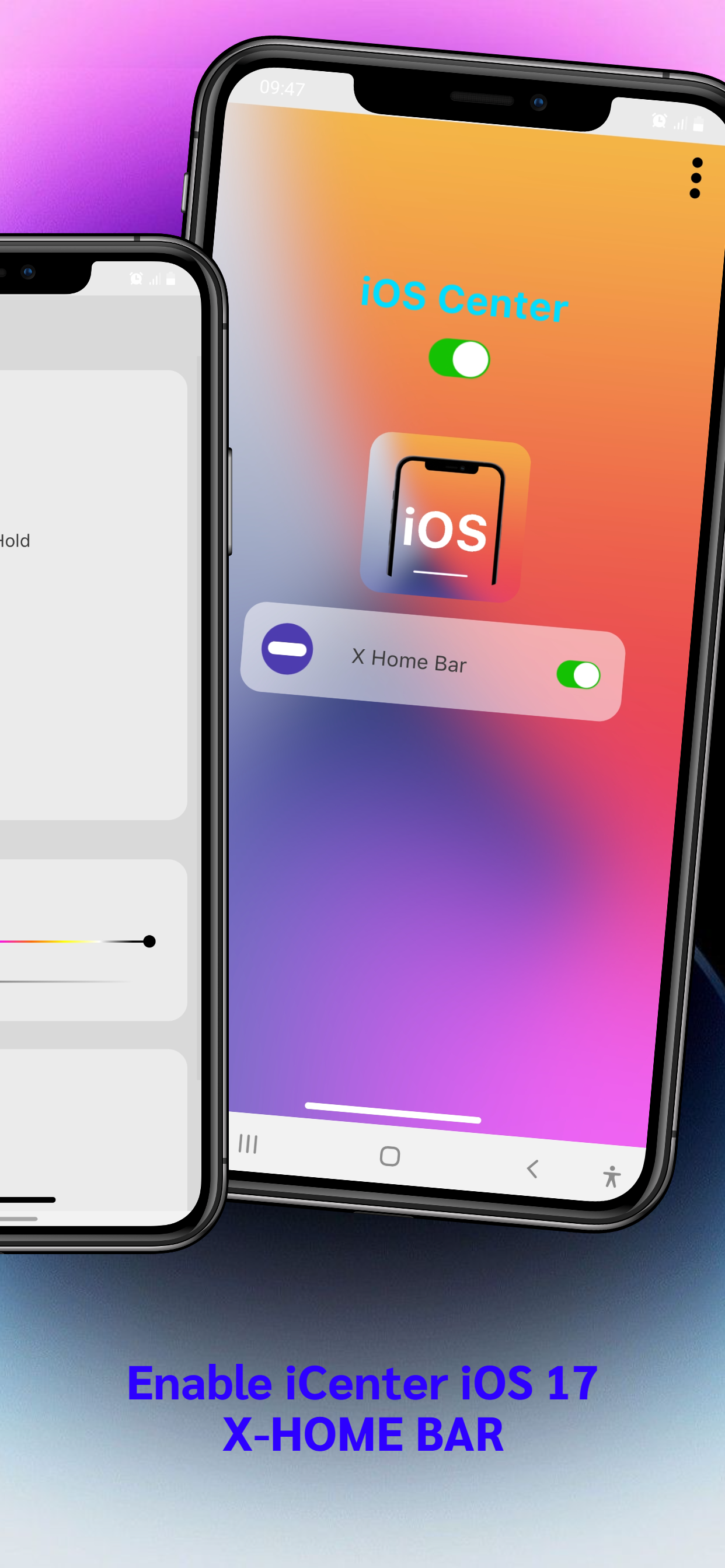 اسکرین شات 4 برنامه iCenter iOS 17: X-HOME BAR