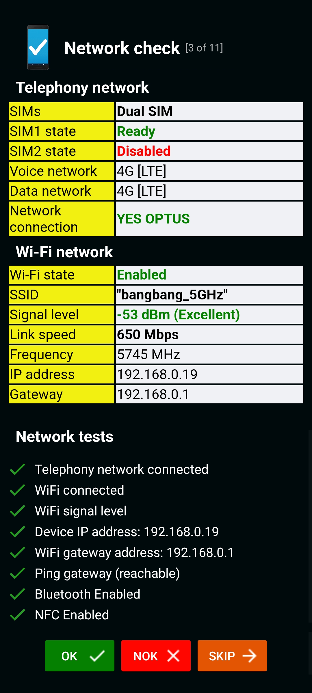 اسکرین شات 5 برنامه Phone Check and Test