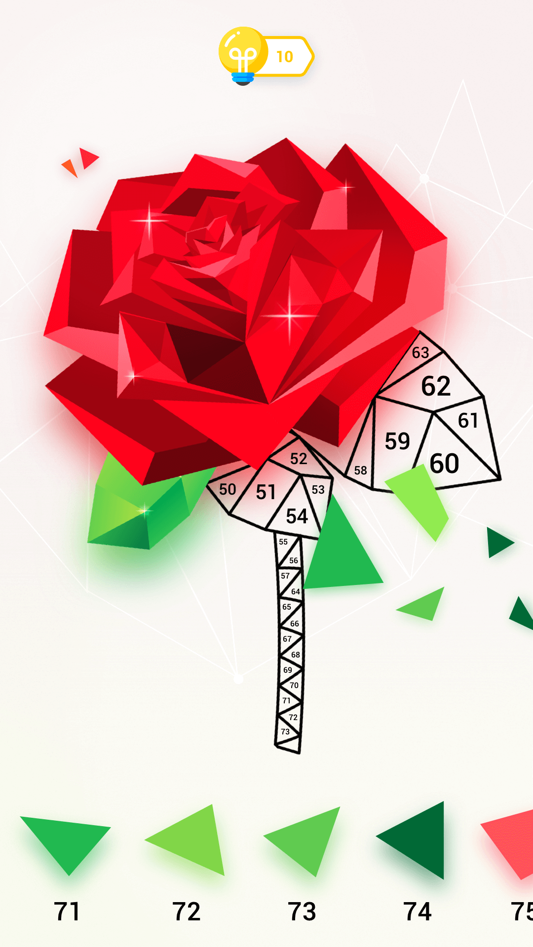 اسکرین شات 5 برنامه inPoly: Poly Art Puzzle