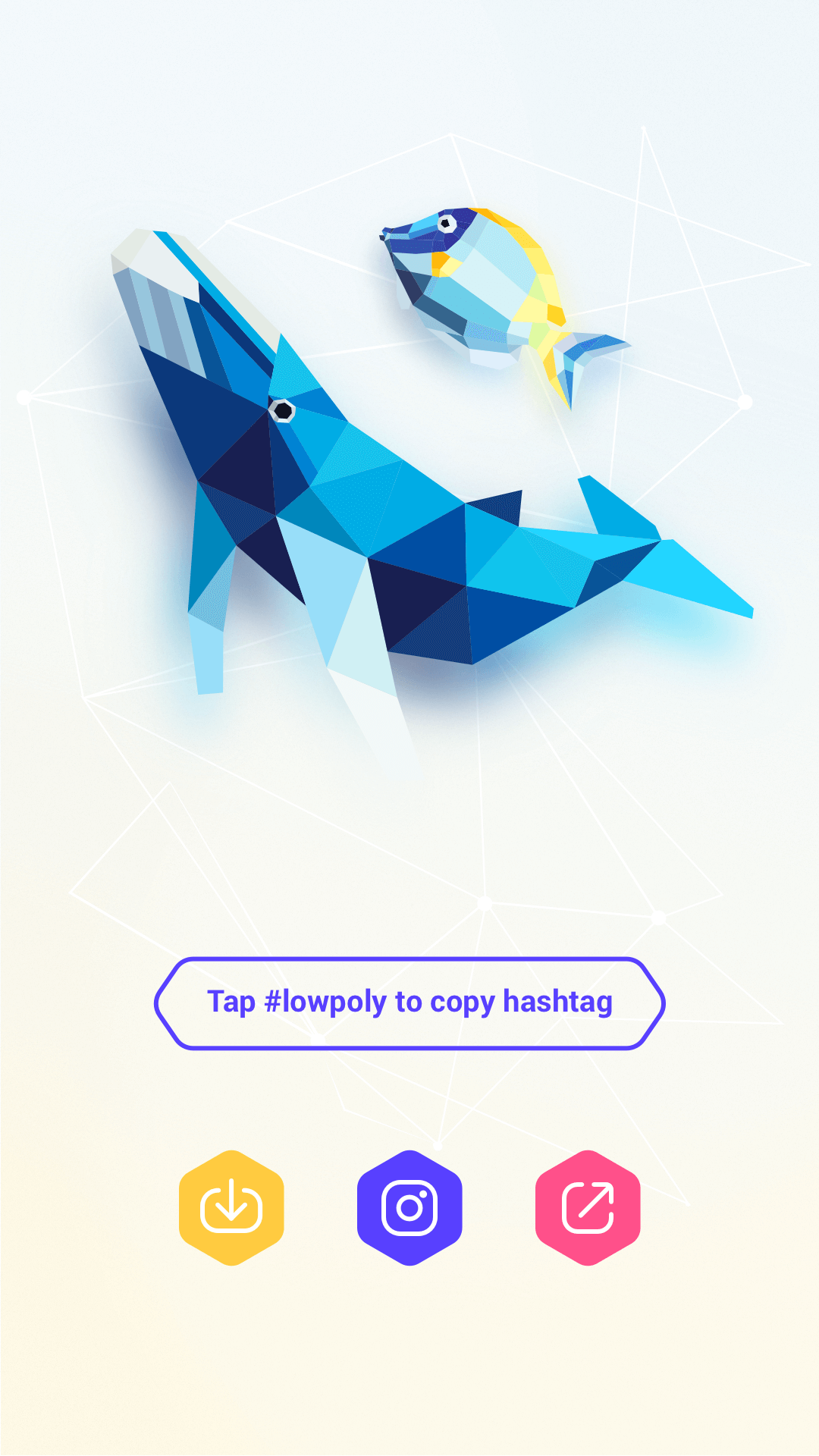 اسکرین شات 8 برنامه inPoly: Poly Art Puzzle