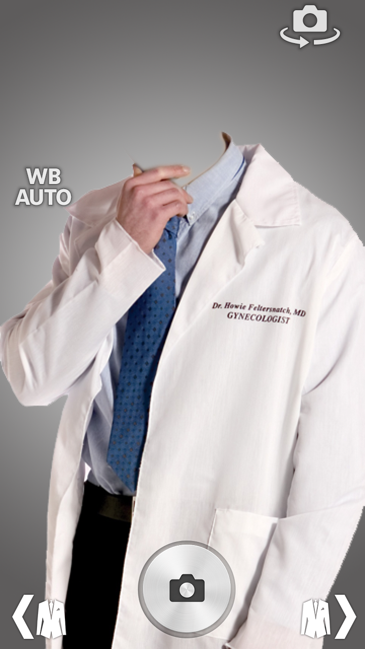 اسکرین شات 3 برنامه Doctor costume montage photo f