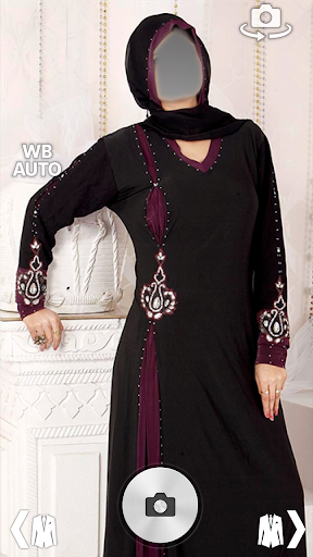 اسکرین شات 5 برنامه Hijab Prom Party Dresses Photo Montage