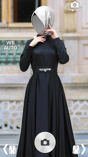 اسکرین شات 8 برنامه Hijab Prom Party Dresses Photo Montage