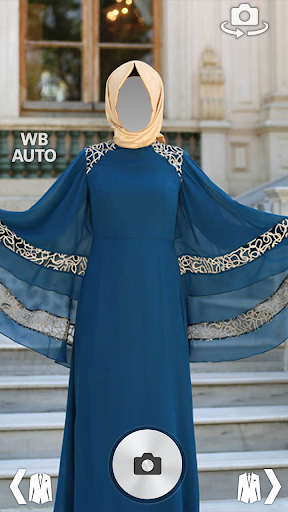 اسکرین شات 6 برنامه Hijab Prom Party Dresses Photo Montage