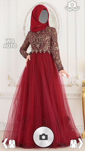اسکرین شات 7 برنامه Hijab Prom Party Dresses Photo Montage