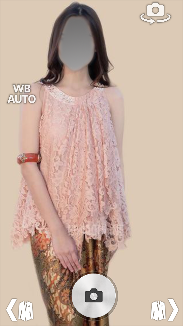 اسکرین شات 6 برنامه Kebaya Dress Camera Montage