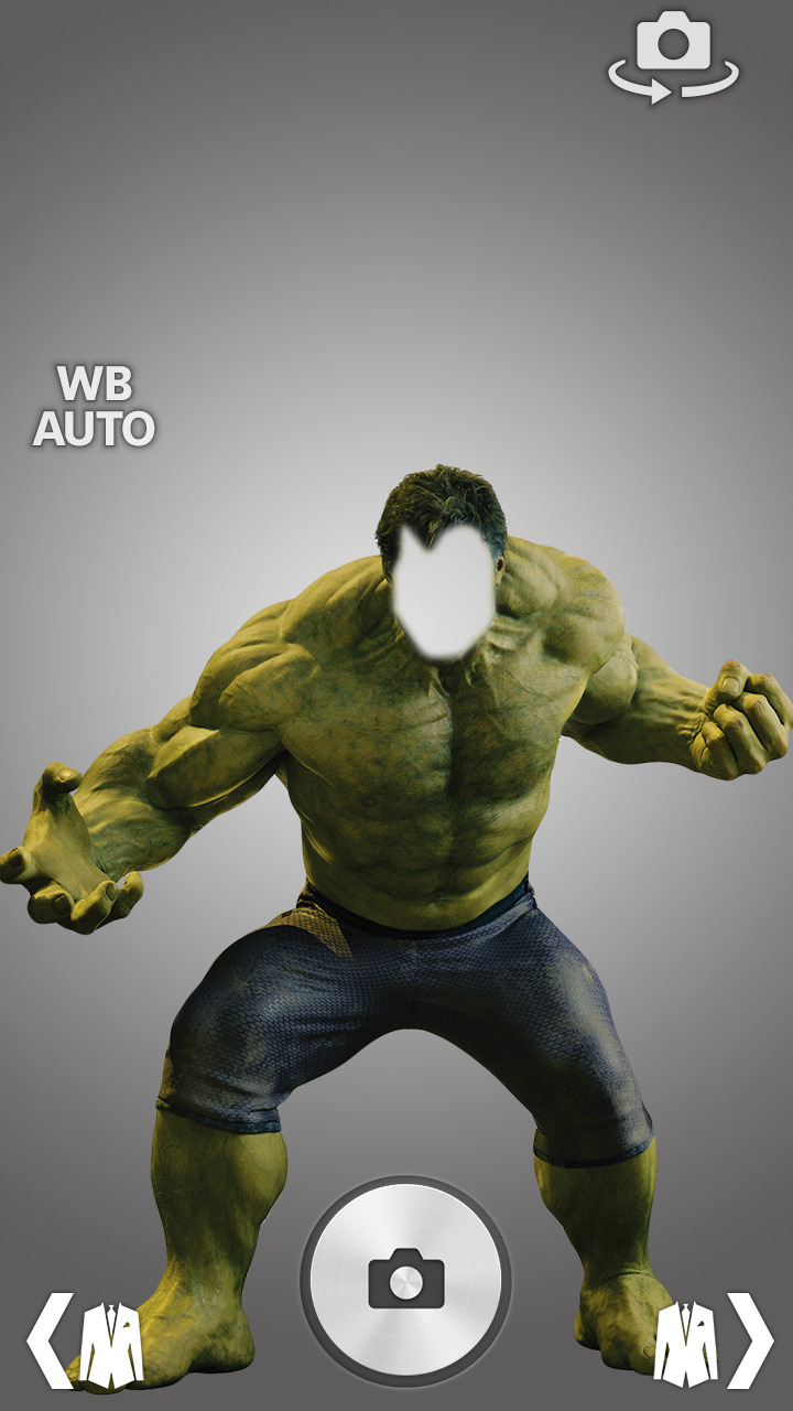 اسکرین شات 7 برنامه SuperHero suit costume camera