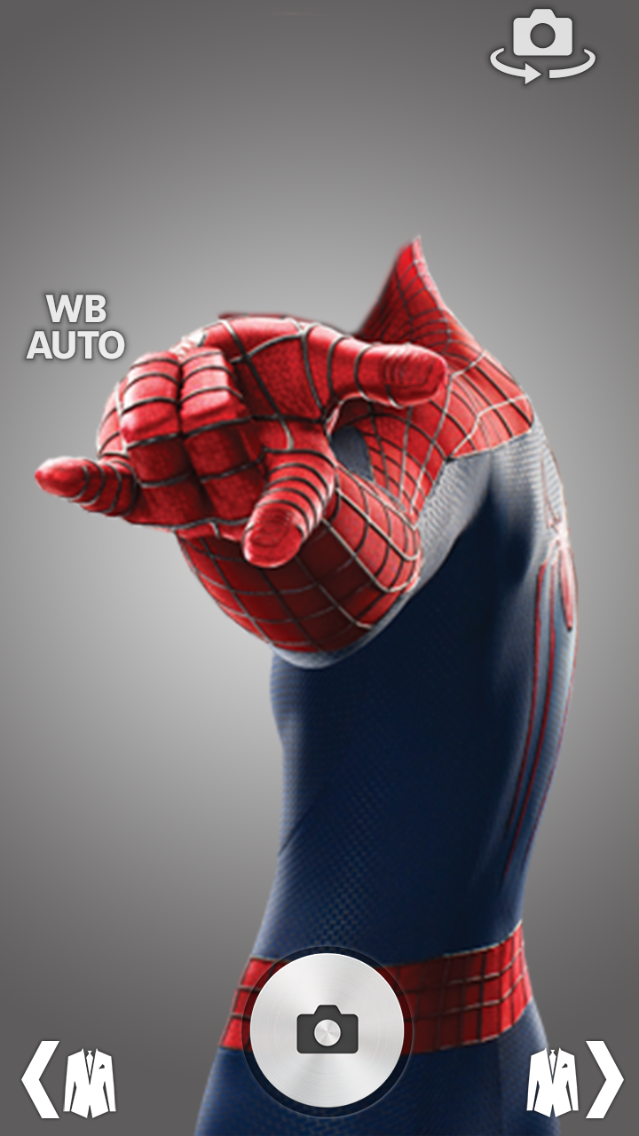 اسکرین شات 3 برنامه SuperHero suit costume camera