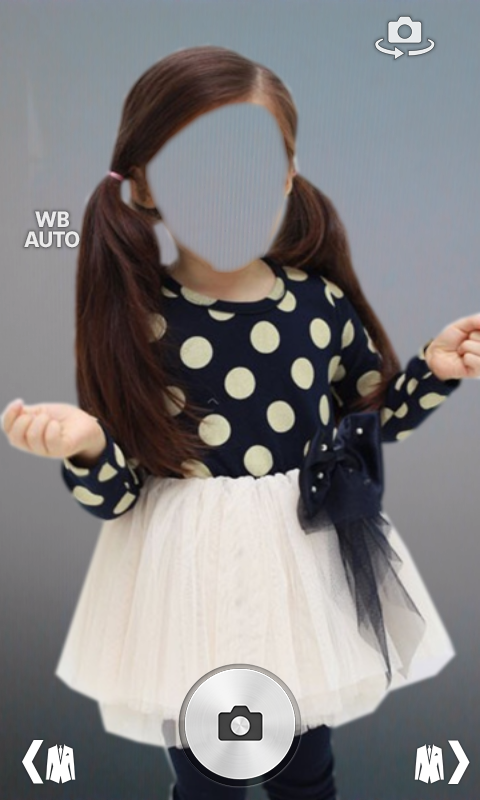 اسکرین شات 3 برنامه Kid Girl Fashion Photo Montage