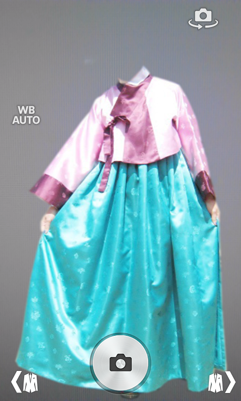 اسکرین شات 2 برنامه Hanbok Dress Photo Montage