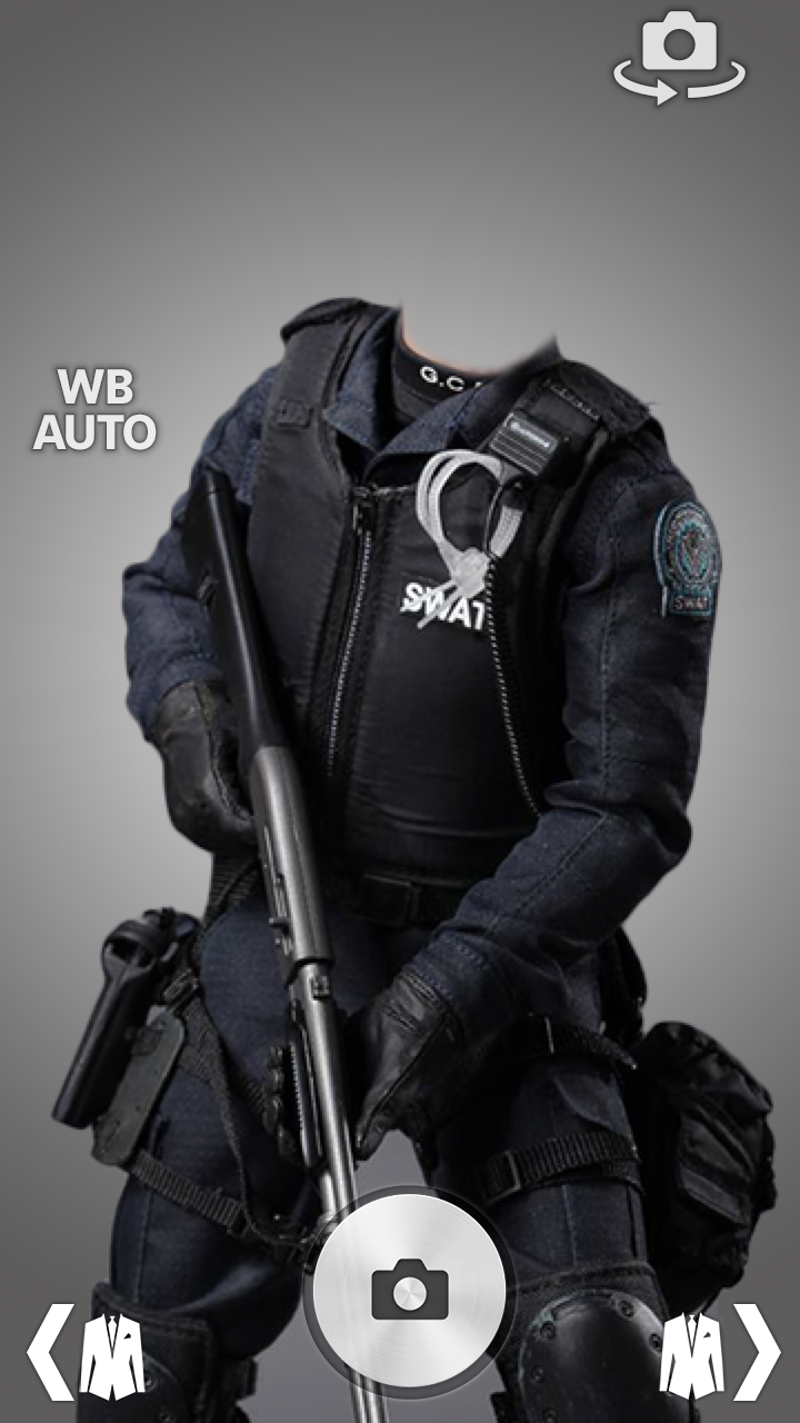اسکرین شات 8 برنامه Police Suit Dress PhotoMontage