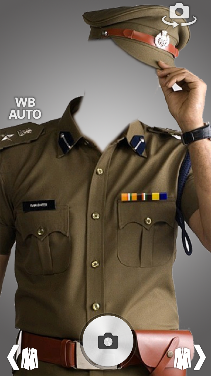 اسکرین شات 2 برنامه Police Suit Dress PhotoMontage