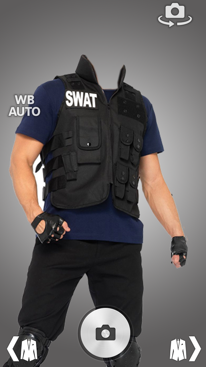اسکرین شات 6 برنامه Police Suit Dress PhotoMontage
