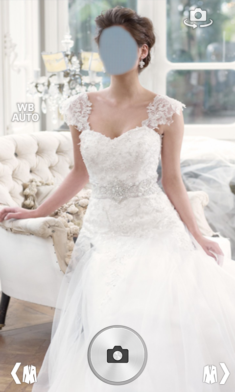 اسکرین شات 1 برنامه Wedding Dress Photo Montage