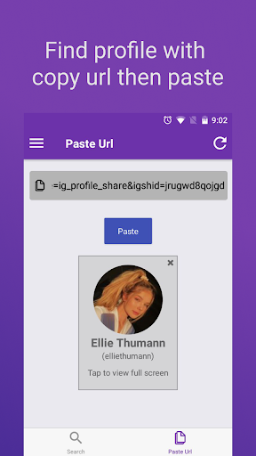 اسکرین شات برنامه insfull - Big Profile Photo Picture for Instagram 5