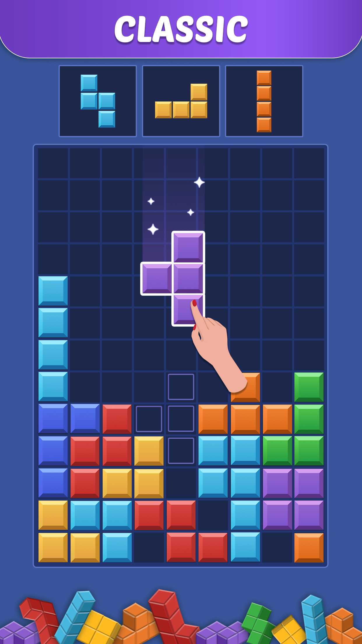 اسکرین شات 1 بازی Block Buster - Puzzle Game