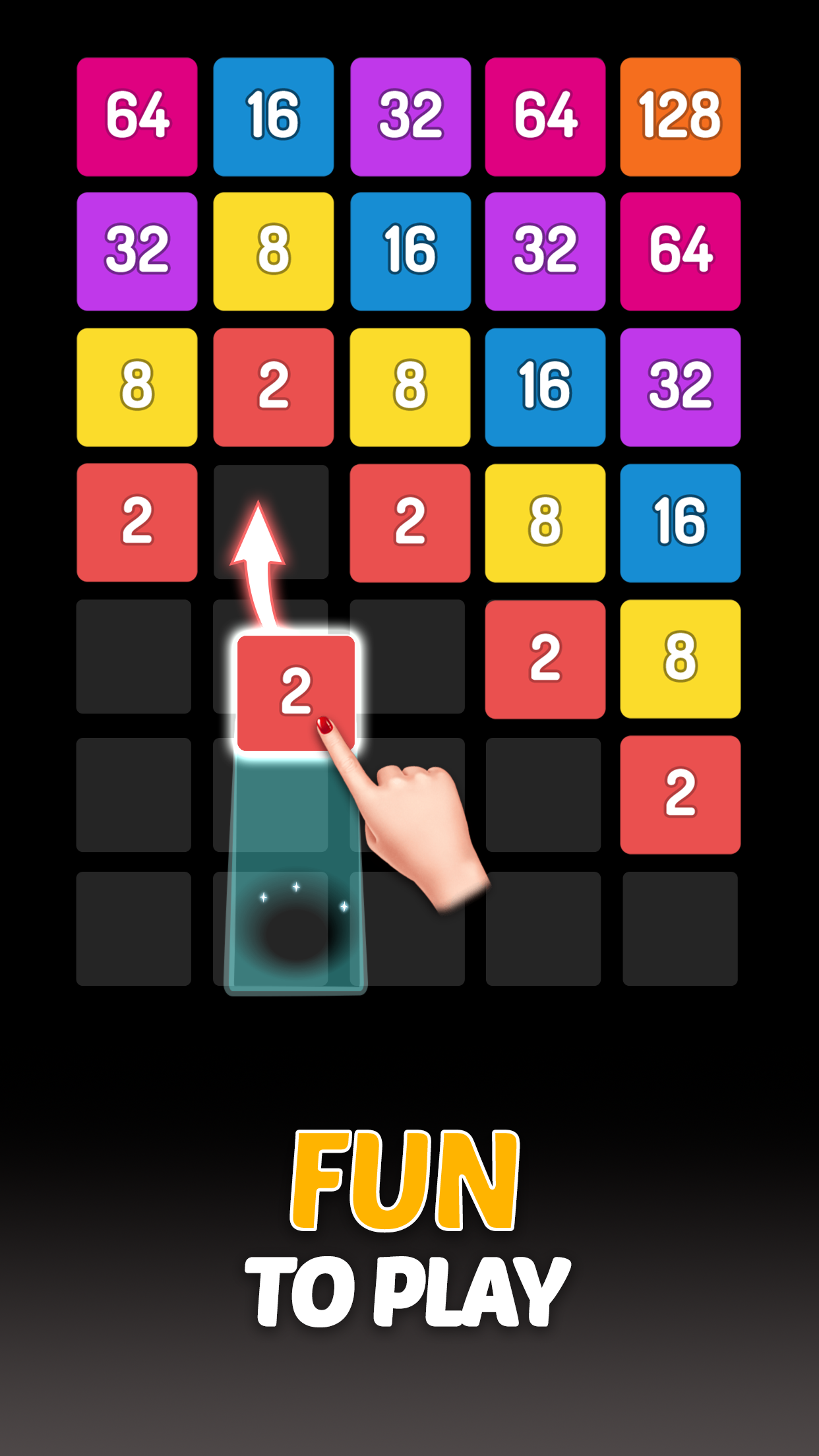 اسکرین شات 1 بازی X2 Blocks - 2048 Number Game