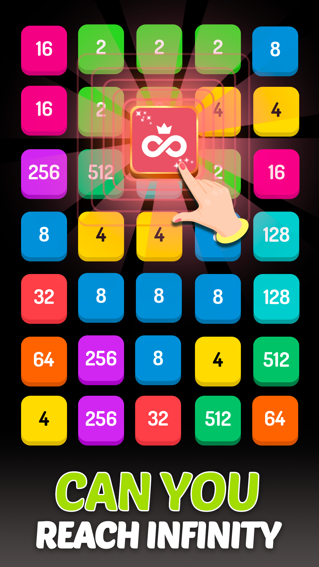 اسکرین شات 6 بازی 2248 - Numbers Game 2048