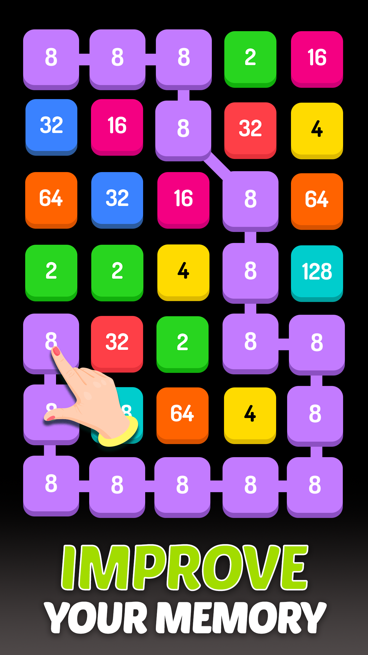 اسکرین شات 2 بازی 2248 - Numbers Game 2048