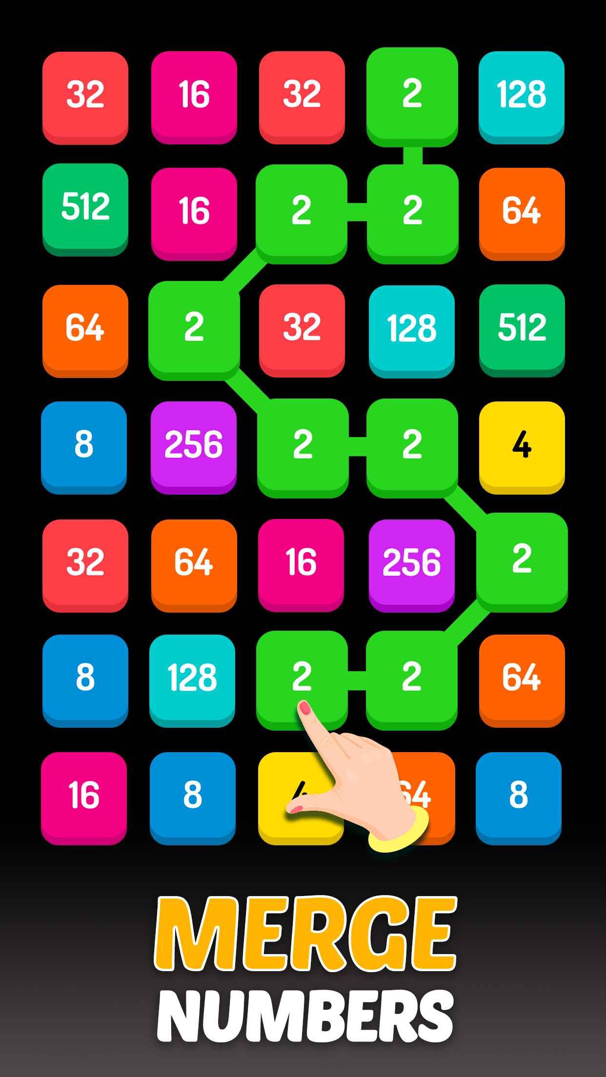 اسکرین شات 1 بازی 2248 - Numbers Game 2048