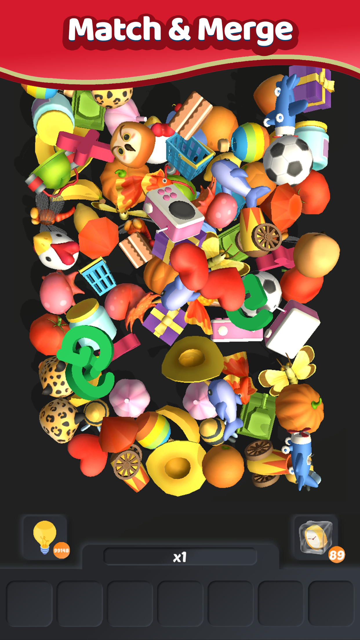 اسکرین شات 2 بازی Match Me! 3D: 3D Match Game