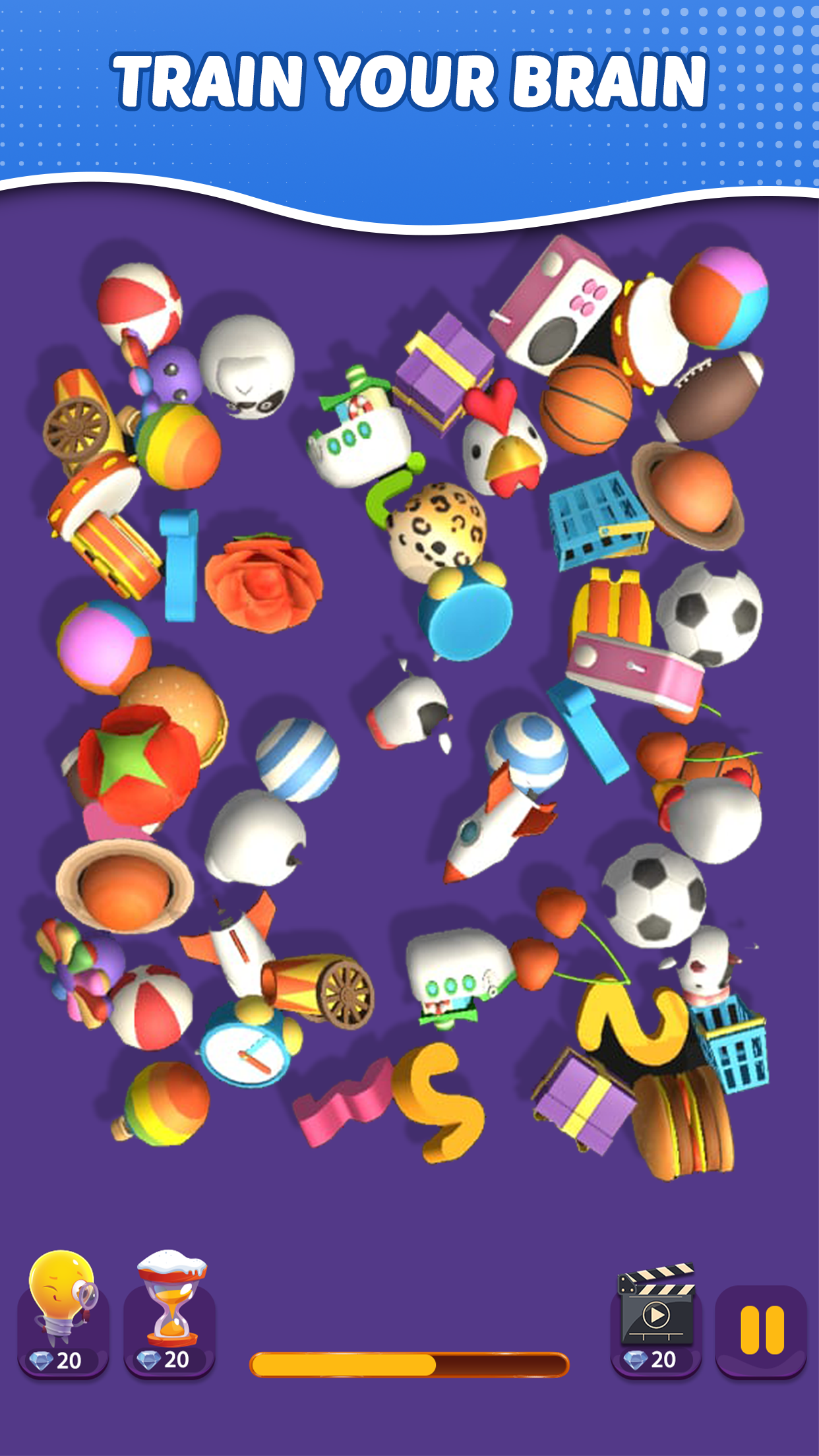 اسکرین شات 2 بازی Pair Me 3D : Match 3D Game