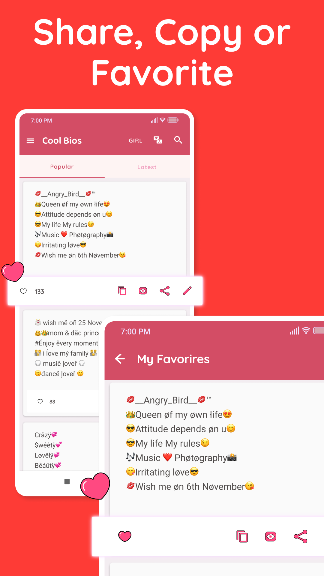 اسکرین شات 4 برنامه Cool Bio Quotes Ideas