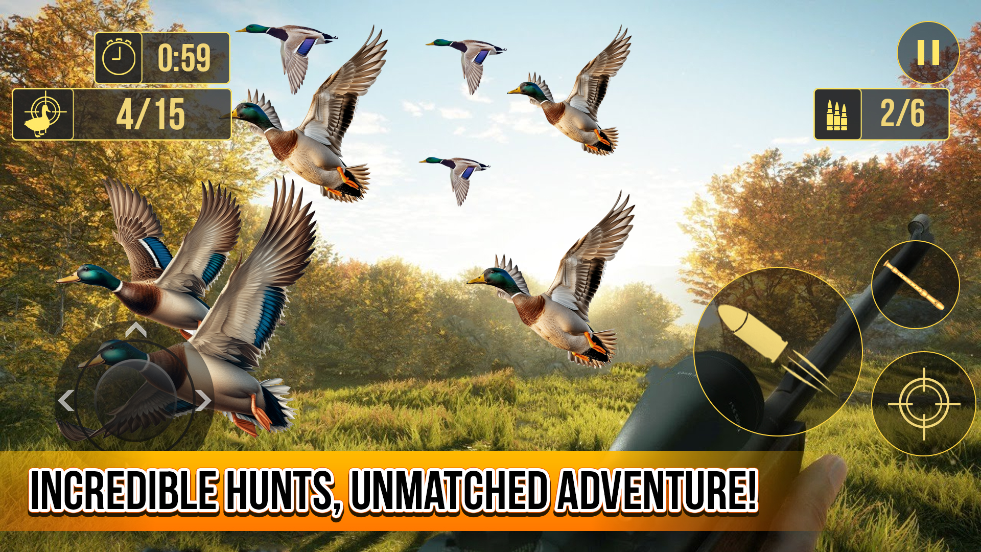 اسکرین شات 1 بازی Duck Hunting Wild Simulator